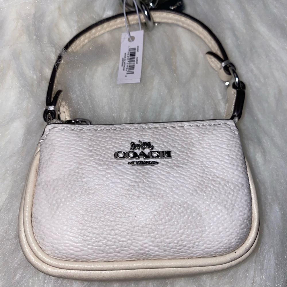 Coach 🤍 Mini Nolita Bag Charm New with tags